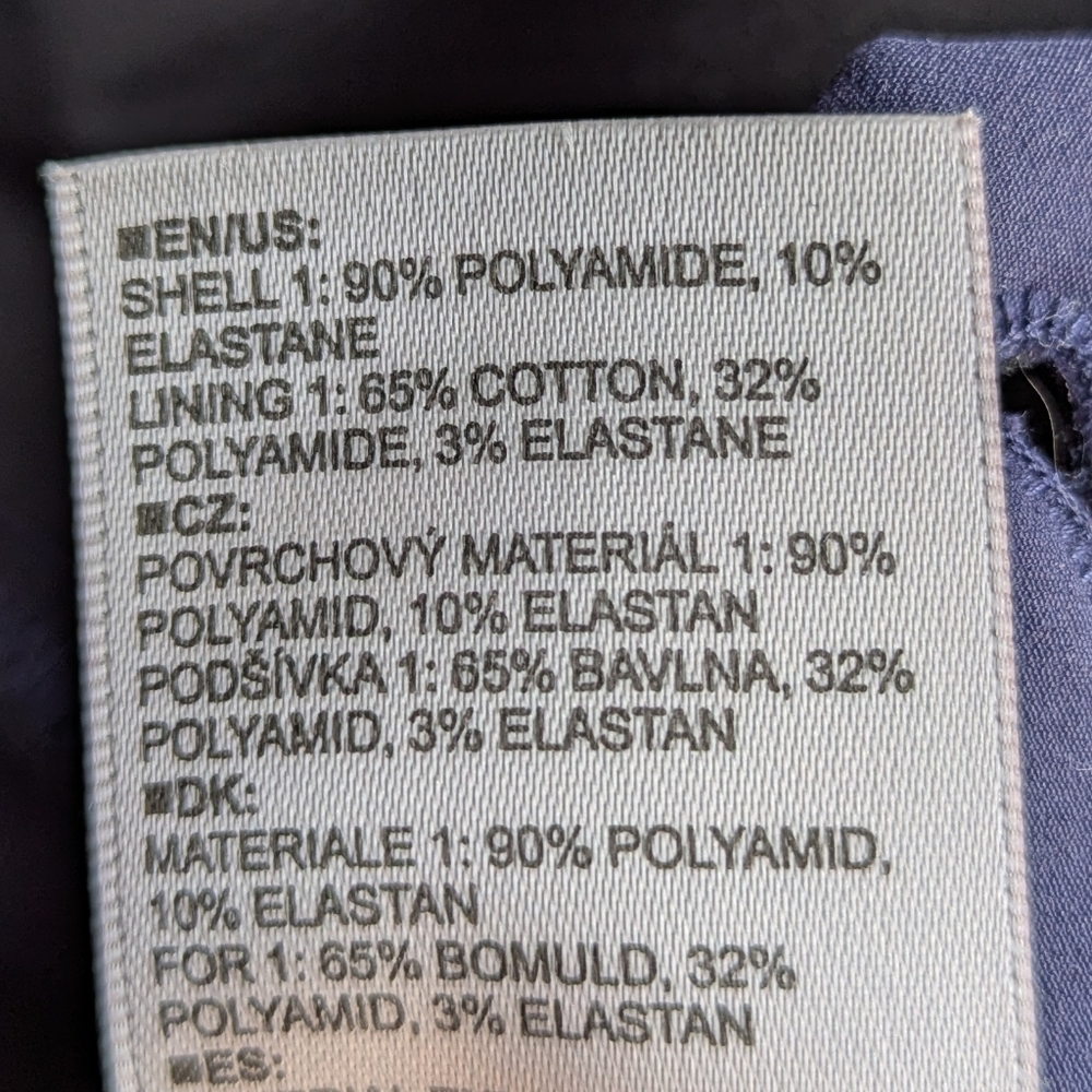KJUS Ike Pants Dark Blue Minimalist Outdoors Performance Utility Golf W38 L32 - Picture 8 of 10